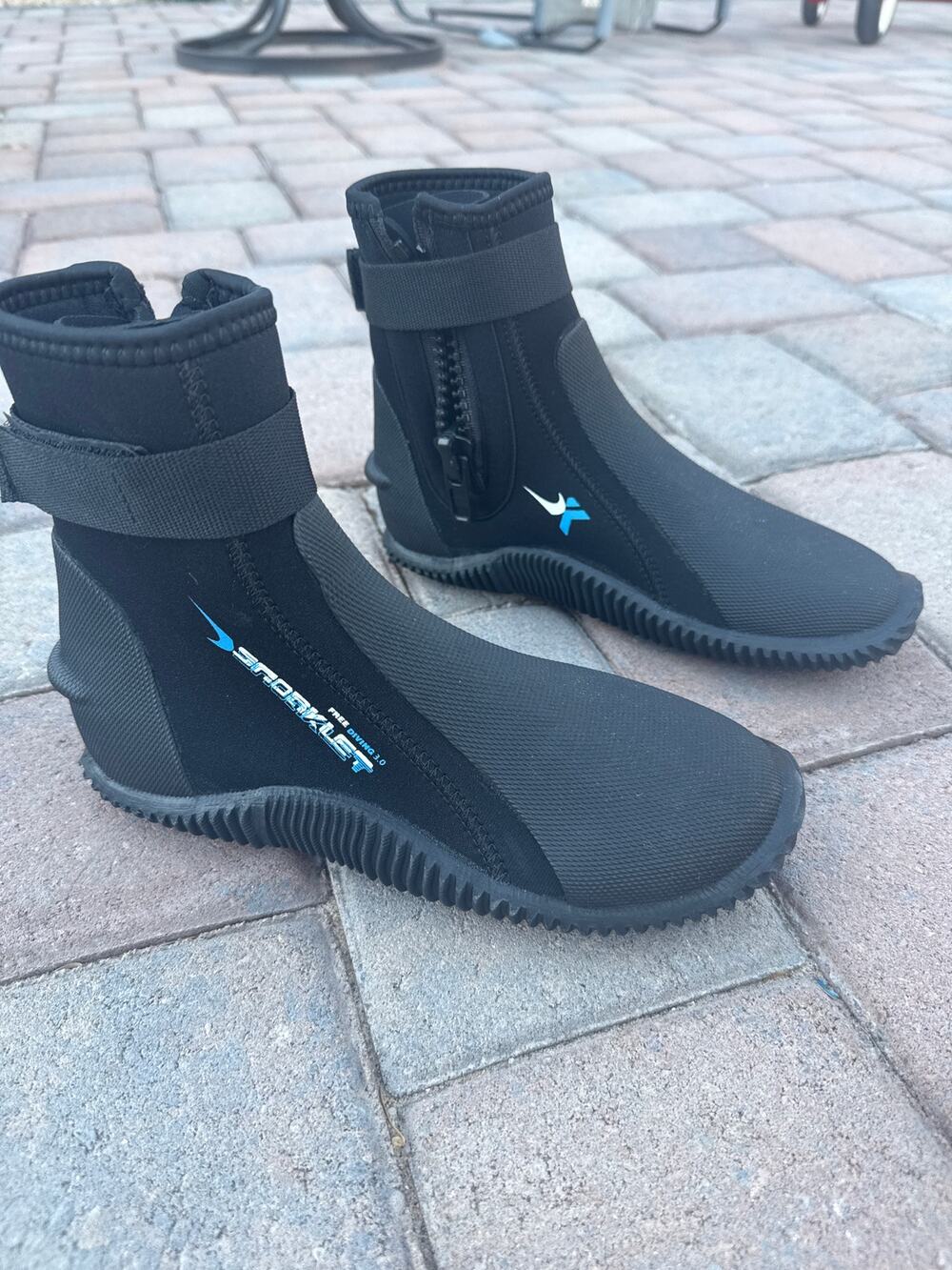 Jsnorklet Diving Wetsuit Booties w/ Anti-Slip Sole for Water Sports Unisex